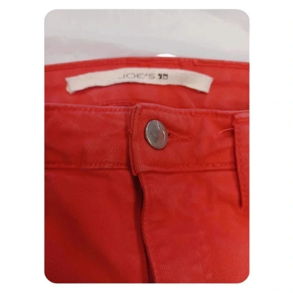 Joe’s Jeans  “The Skinny Hot Pink” Skinny Pink/Coral Jeans Size 26 - Picture 8 of 10